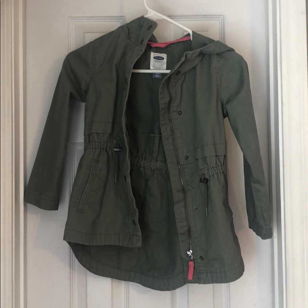 Old navy girls fall jacket. Army green